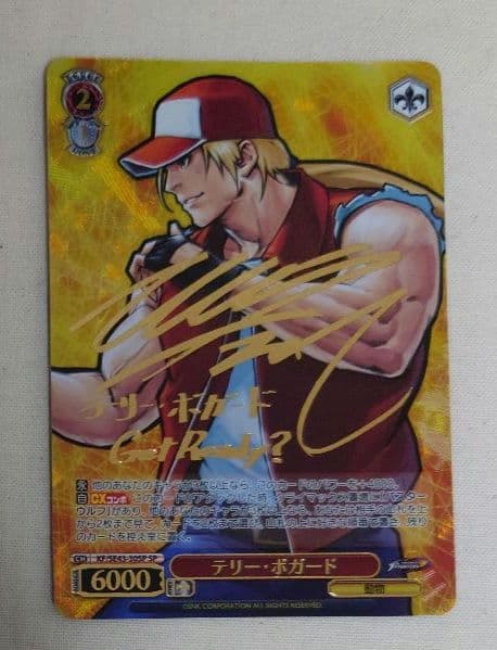ヴァイス KOF SP サイン テリー・ボガード ⑤