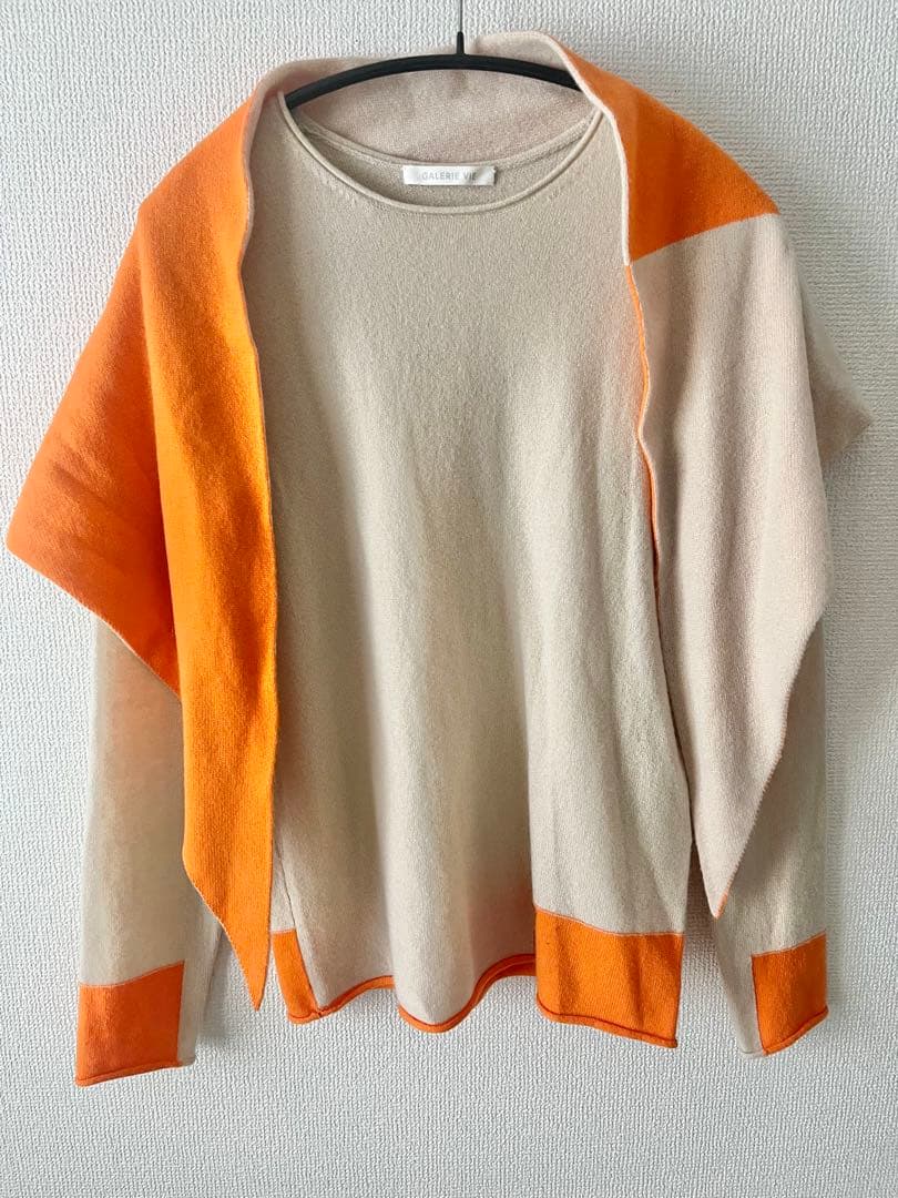 GALERIE VIE（ギャルリーヴィー）カシミヤニット＆スカーフ