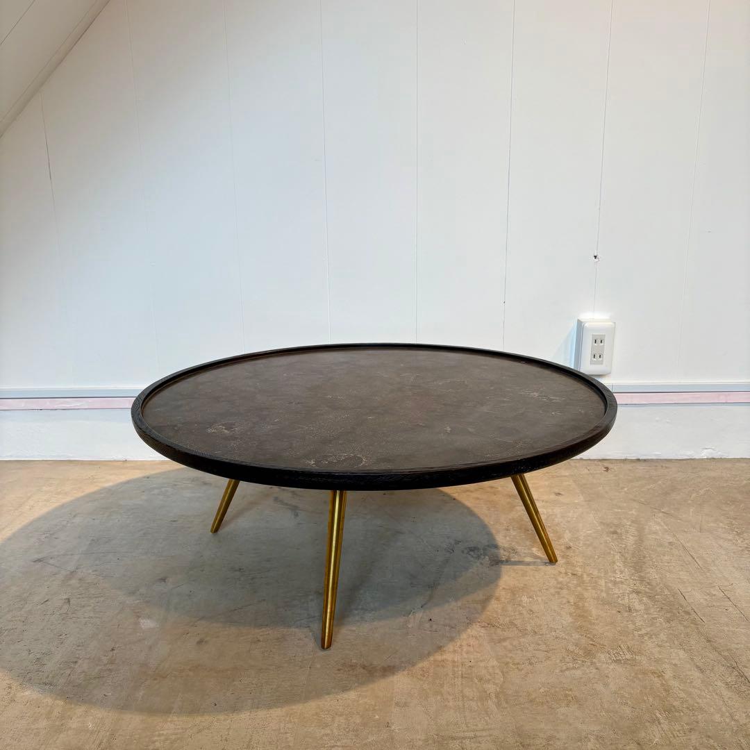 サイドテーブル・ナイトテーブル・ローテーブル Knot antiques BARK COFFEE TABLE 80