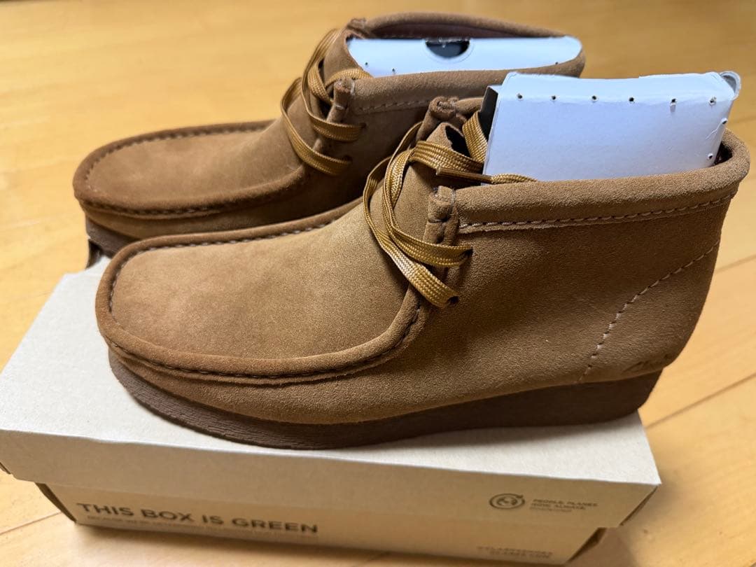 クラークス ワラビー Clarks Wallabee Boot ブラウン 41