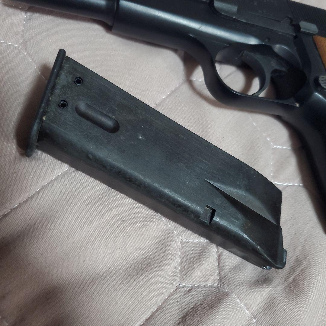 タナカ　ブローニングＨＰ　木グリ