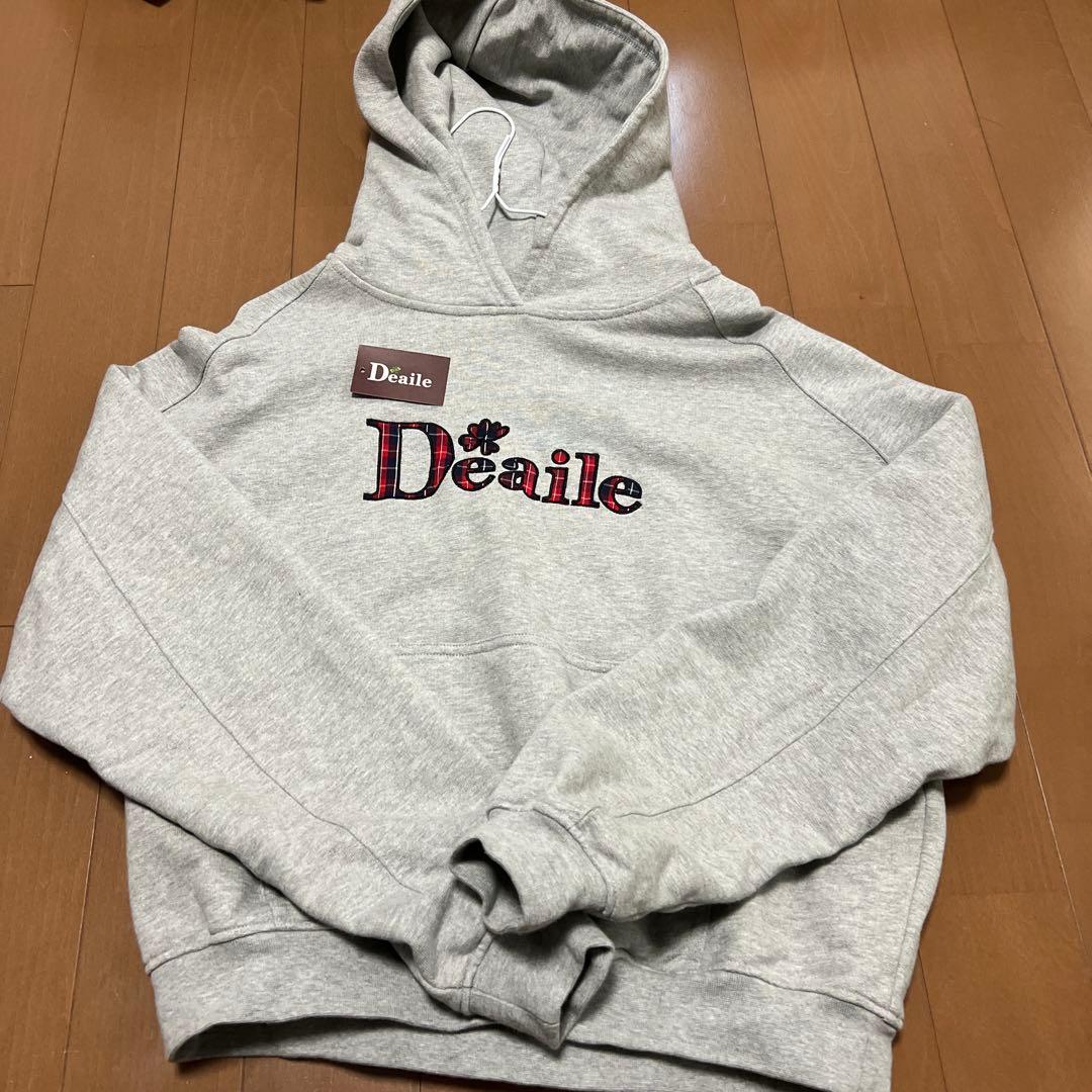 Deaile グレー パーカー Sサイズ