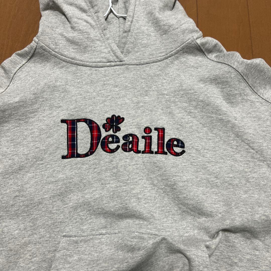 Deaile グレー パーカー Sサイズ
