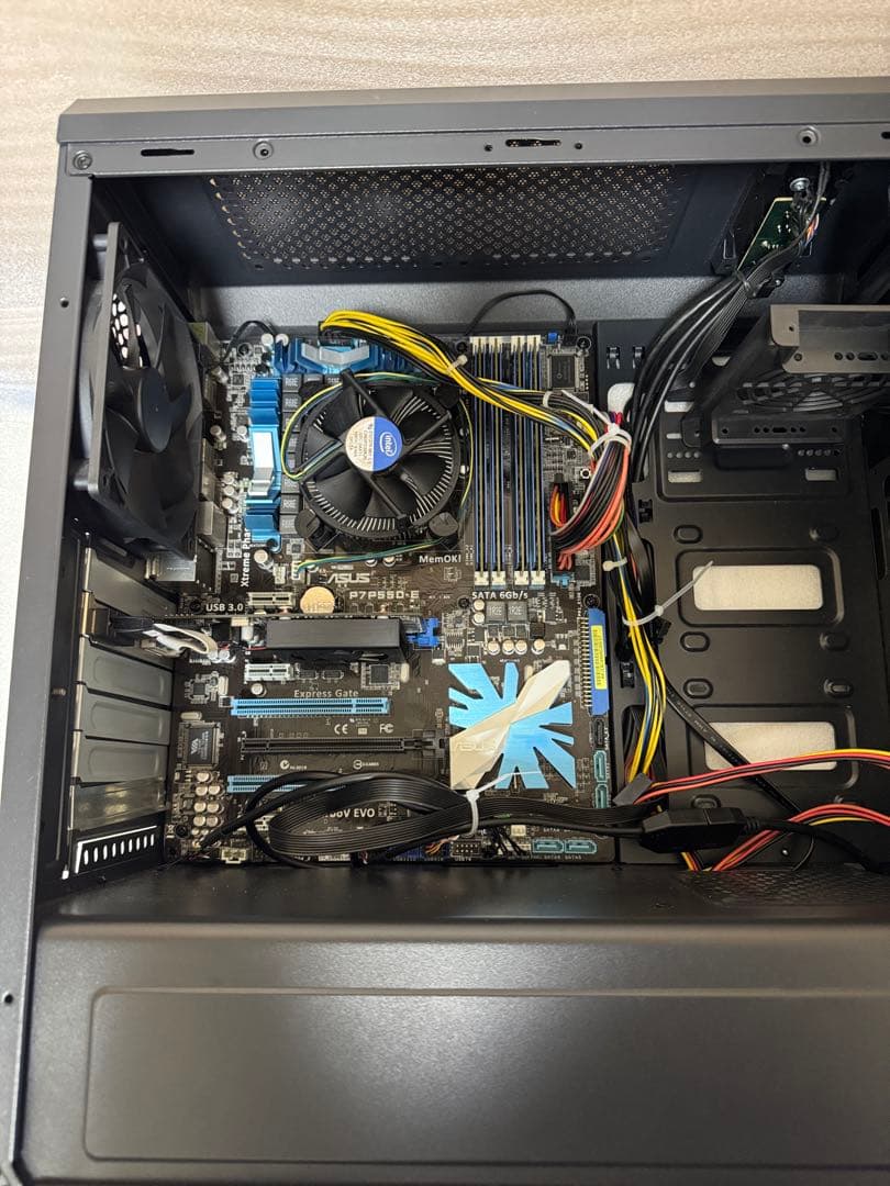 ジャンク 自作PC i7-875K RAM 8GB 1TB GT520 750W