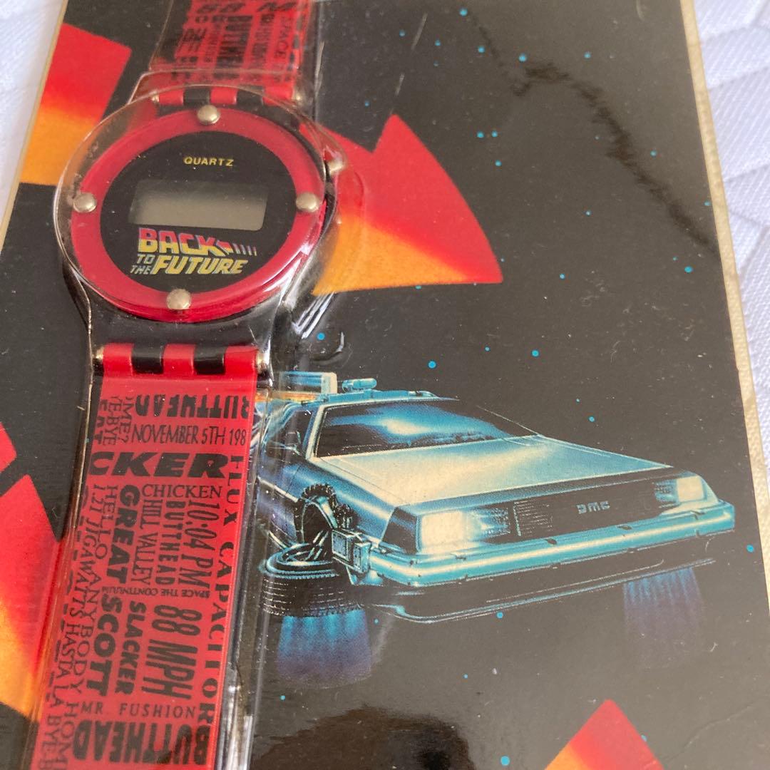 バック・トゥ・ザ・フューチャー デジタルウォッチ未使用