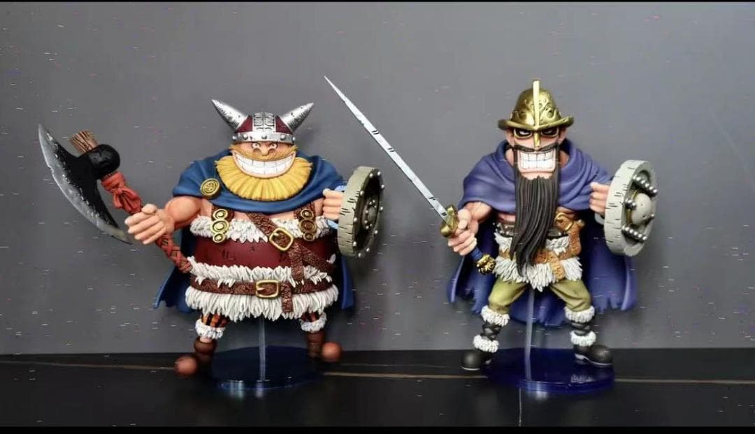 ワンピース YZ ドリー ブロギー 2点 ガレージキット スタチュー フィギュア