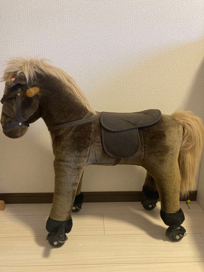 乗馬おもちゃ エコポニー　動く馬