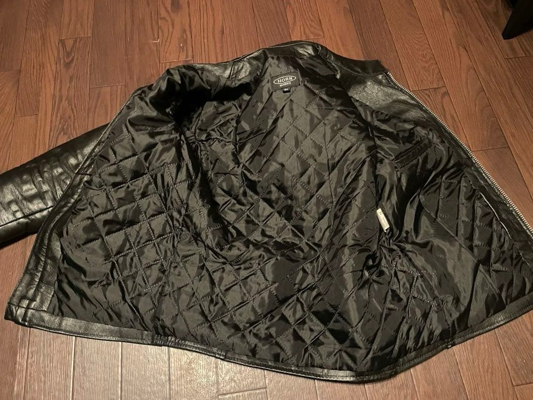 HornWorks ホーンワークス　シングルライダースジャケット　Ｍ