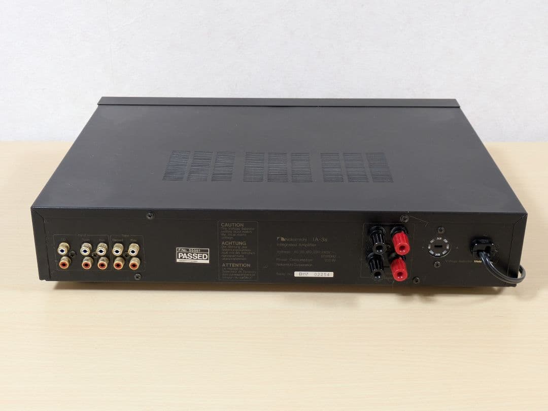 Nakamichi IA-3s プリメインアンプ 海外使用OK 取り説付き！