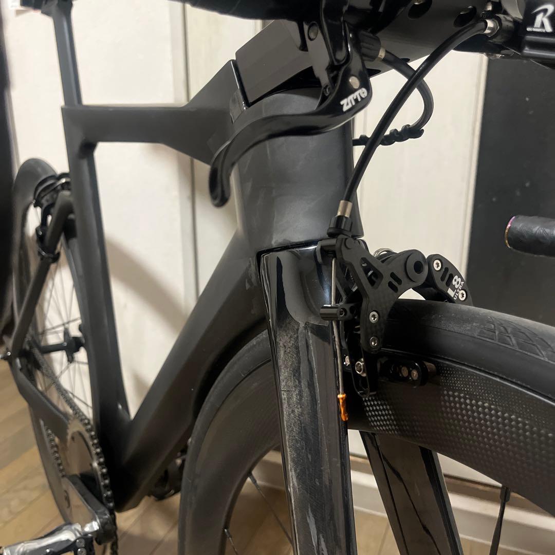 ピストバイク カーボンフレーム トラック　Sサイズ