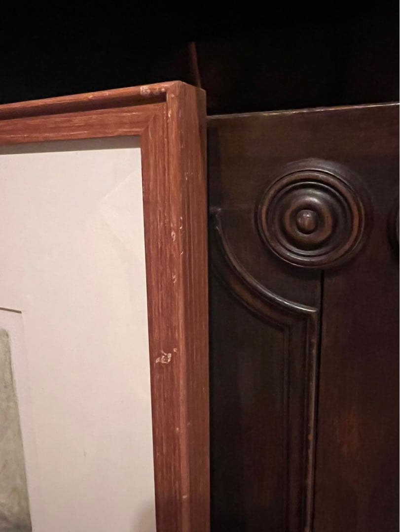 ガントナー 浜辺の小舟 額縁 アート インテリア