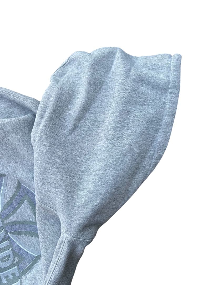 90s independent パーカー L NHS アイアンクロス グレー