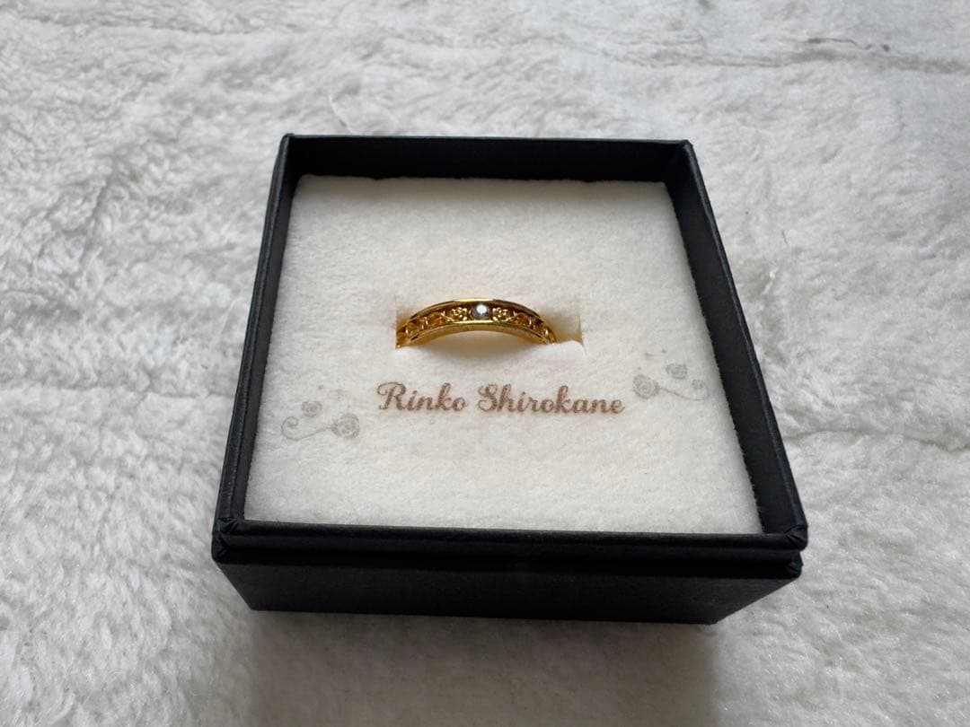 【受注生産品】 バンドリ モチーフリング Roselia 白金燐子 サイズ21号