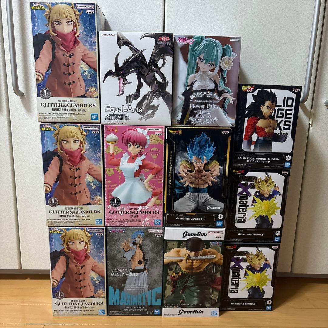 最新プライズ　ヒロアカ、ブリーチ、ワンピース、ドラゴンボール、遊戯王、初音ミク等