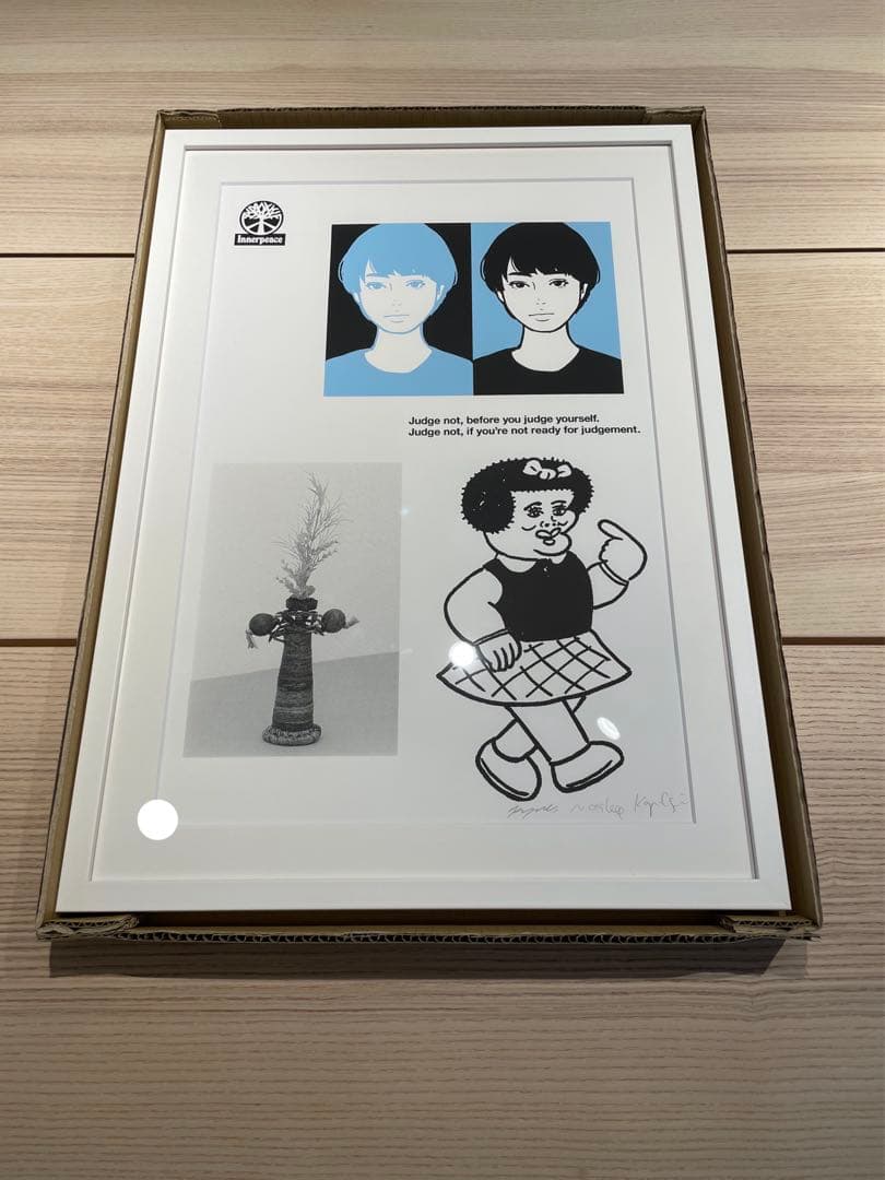 【ジンプラ額装】KYNEシルクNONCHELEEE 『Untitled