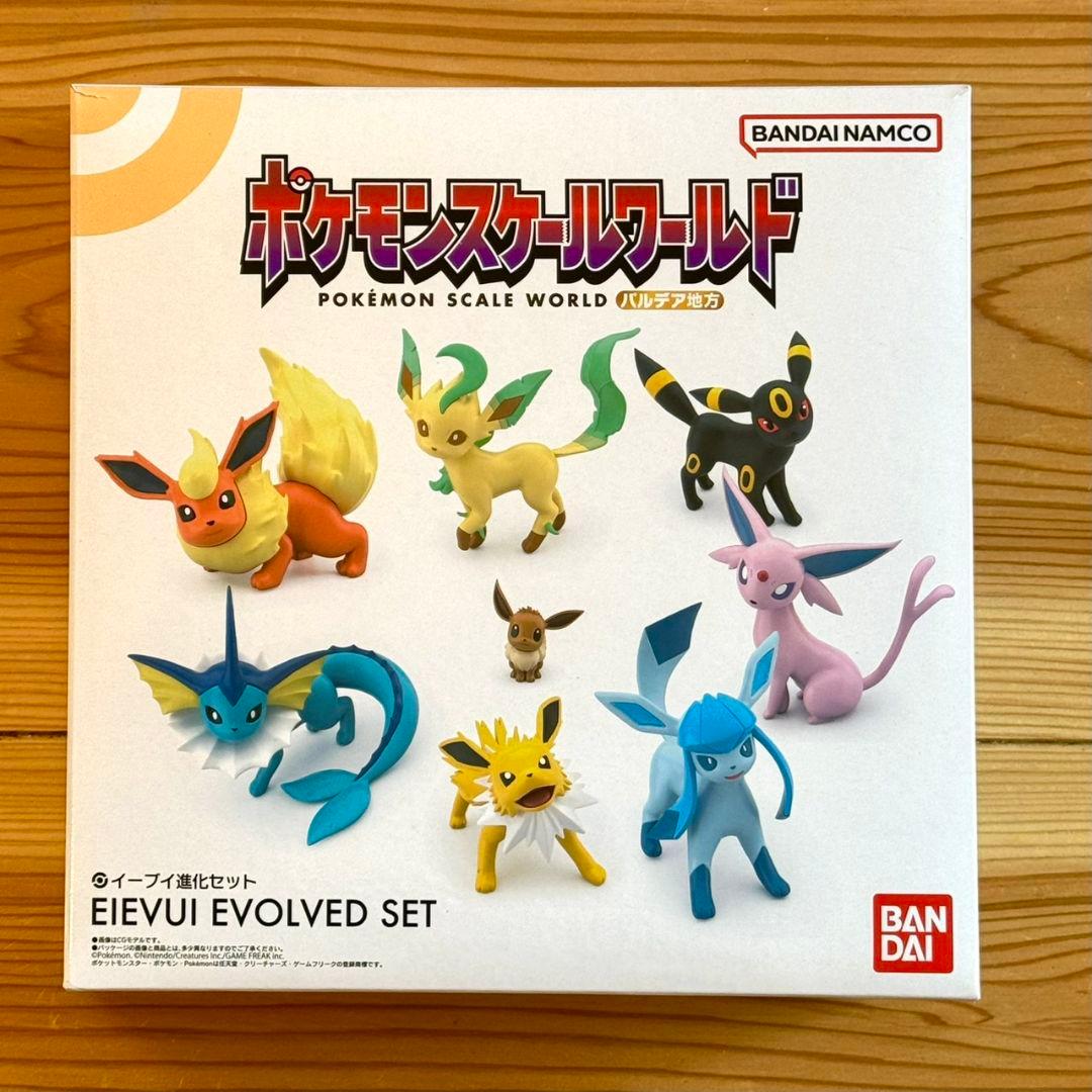 ポケモンスケールワールド パルデア イーブイ進化セット 未使用 ニンフィア付き