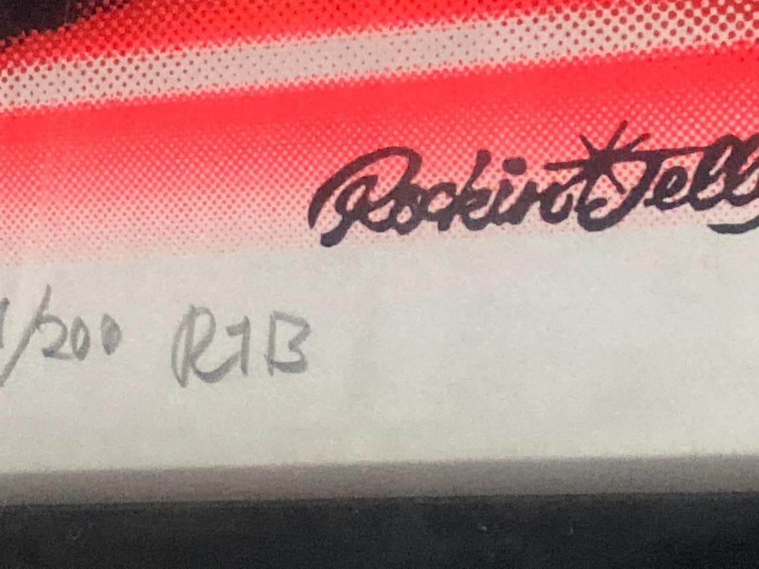 最終値下げ【ロッキン・ジェリー・ビーン】ストリートファイター・シルクスクリーン