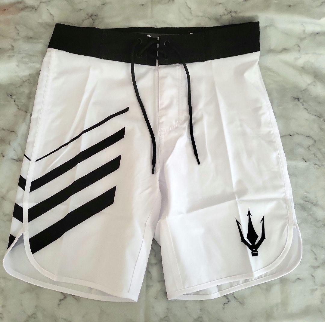 FIED ホワイト 水着 28サイズ サーフパンツ プール 海水浴オシャレ