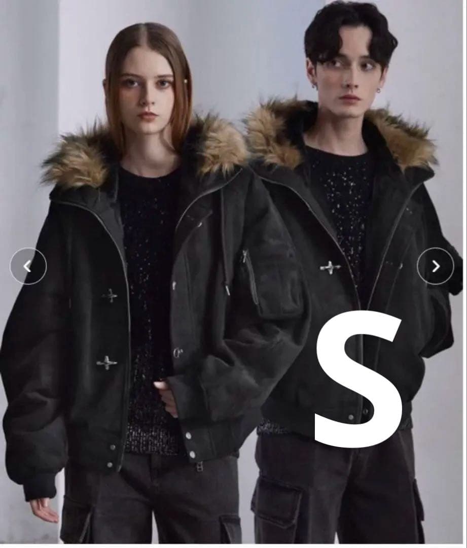 【新品】CLEL N-2B ファイヤーマンテックフェード ジャケットS