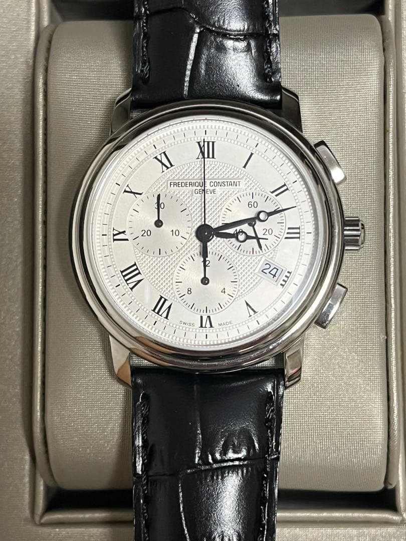FREDERIQUE CONSTANT クロノグラフ腕時計