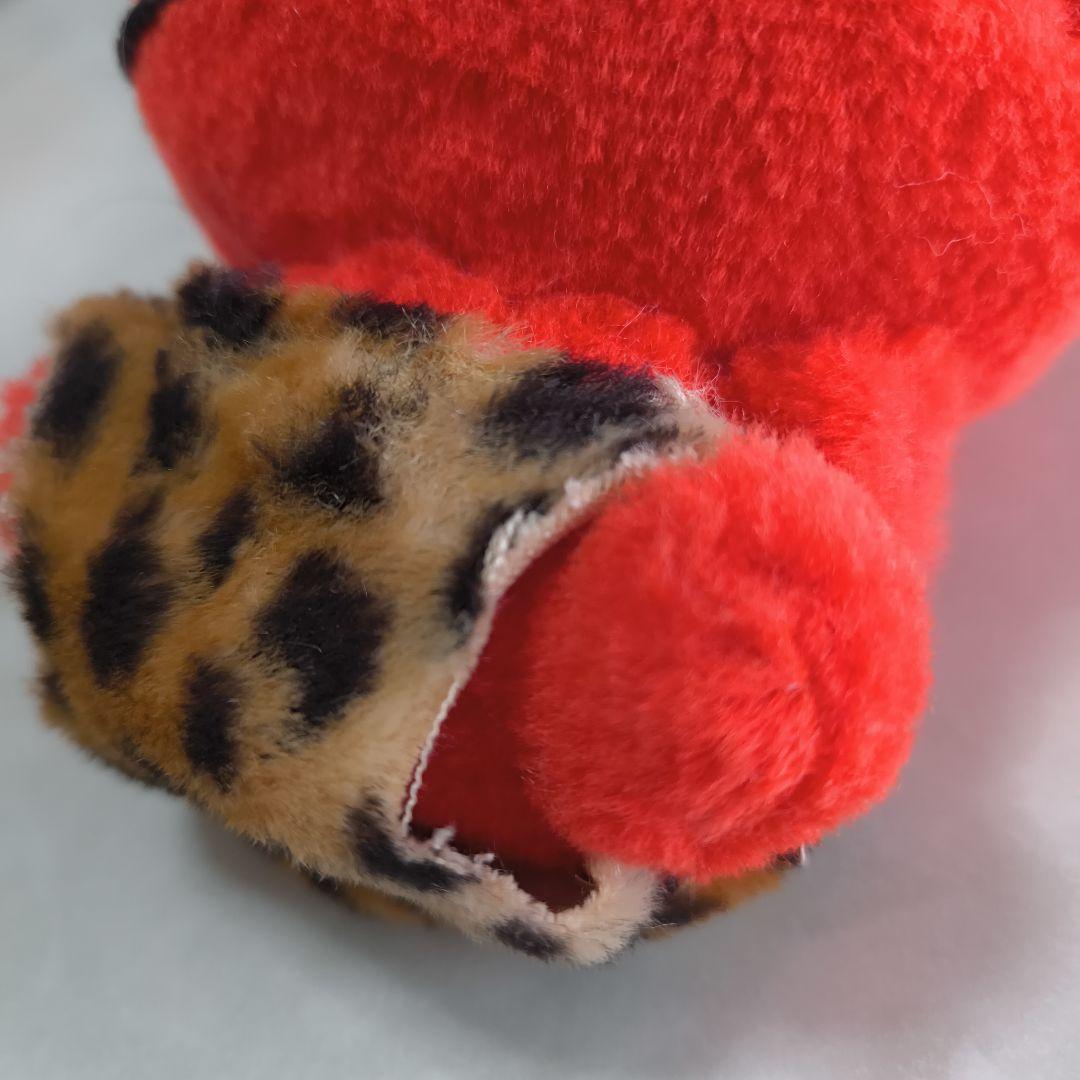 レア　ピカポン風　吉徳　赤鬼　雷　トラのパンツ　ぬいぐるみ 日本製