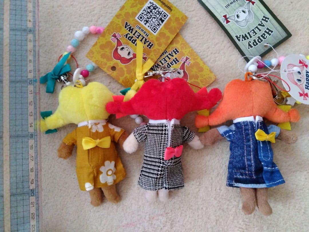 Happy Haleiwa　ぬいぐるみ　チャーム　ハワイ限定　ハッピーハレイワ