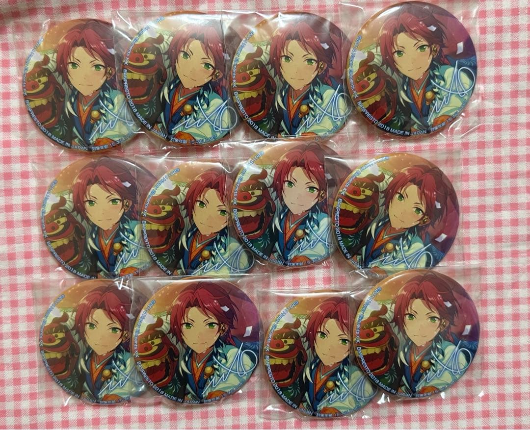 あんスタ　衣更真緒　バラエティ缶バッジ　バラ缶