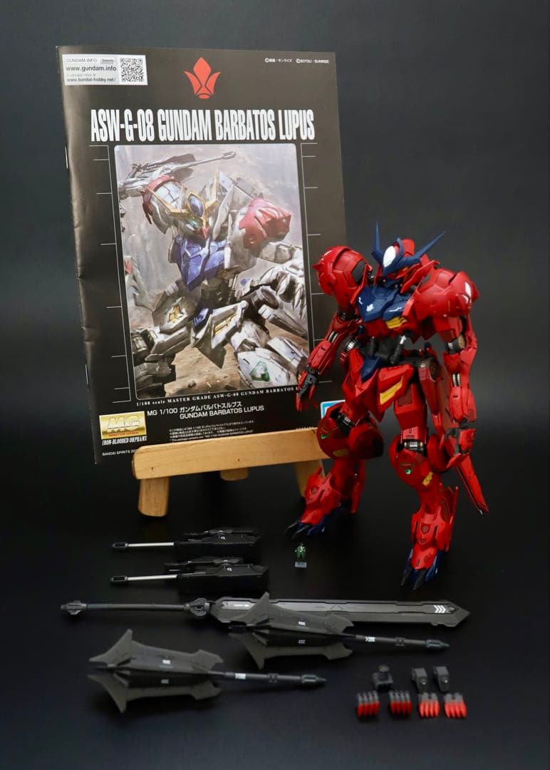 MG 1/100 ガンダムバルバトスルプス　全塗装　完成品