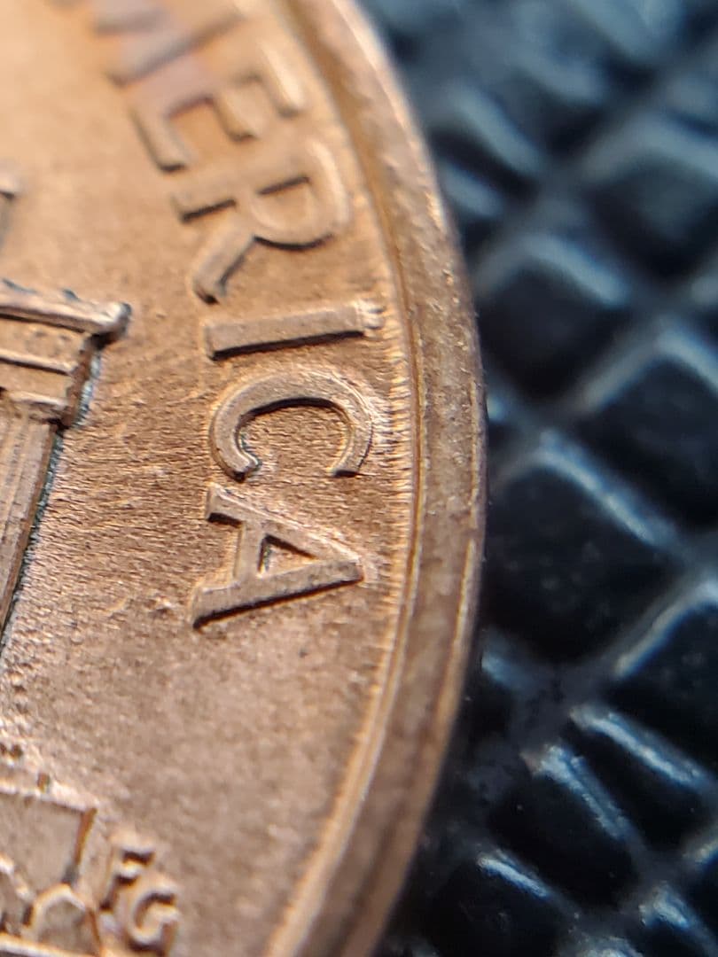 2341.　極美品　エラー　？　1989年　D　リンカーン　1セント　