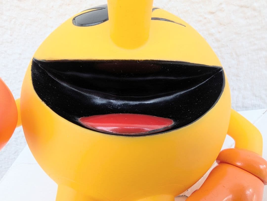 超レア&美品【パックマン フィギュア貯金箱(1999/中古のプライズ品) 】