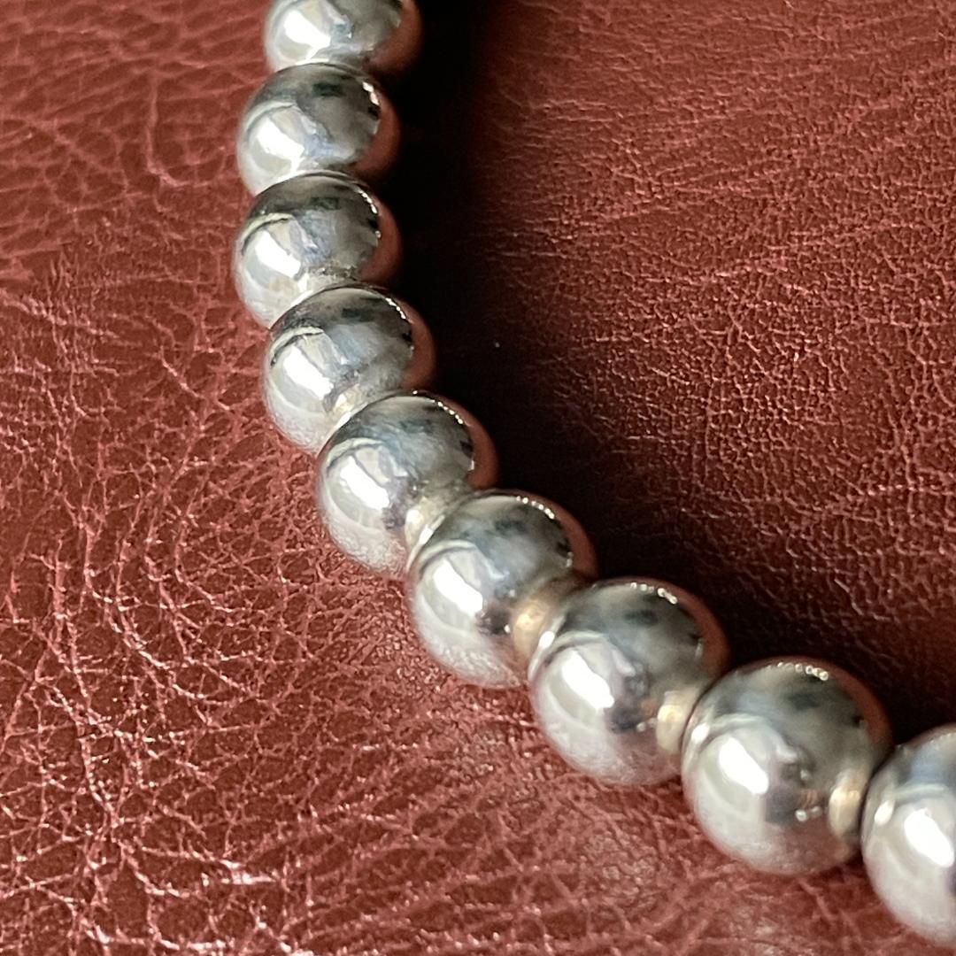 ブレスレット メンズ シルバー925 ヴィンテージ イタリア マグネット式 レア