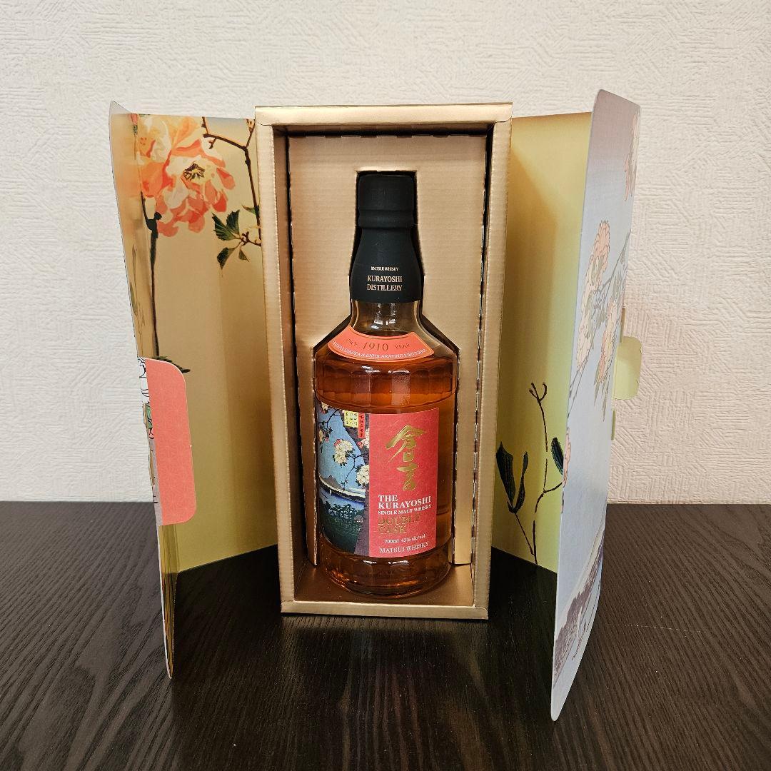 未開栓 倉吉 ダブルカスク ウイスキー ジャパニーズ シングルモルト