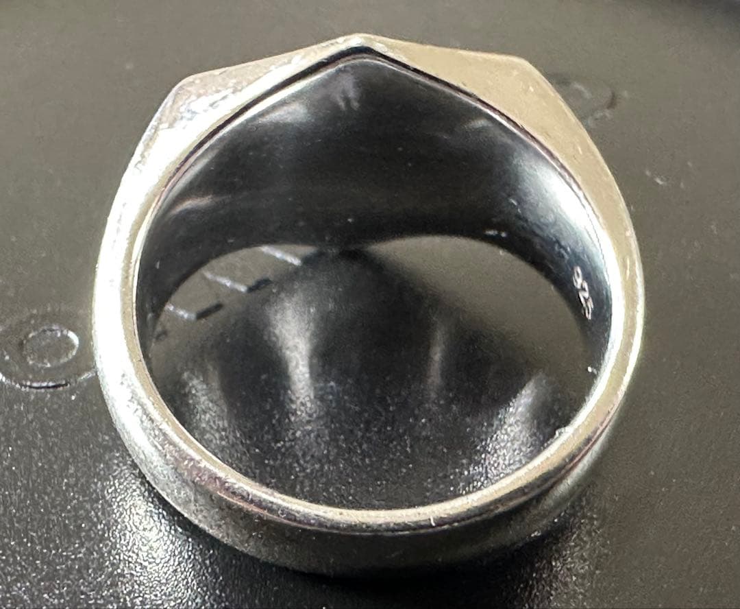 TOMWOOD トムウッド シールド ターコイズ シルバーリング(50)10号