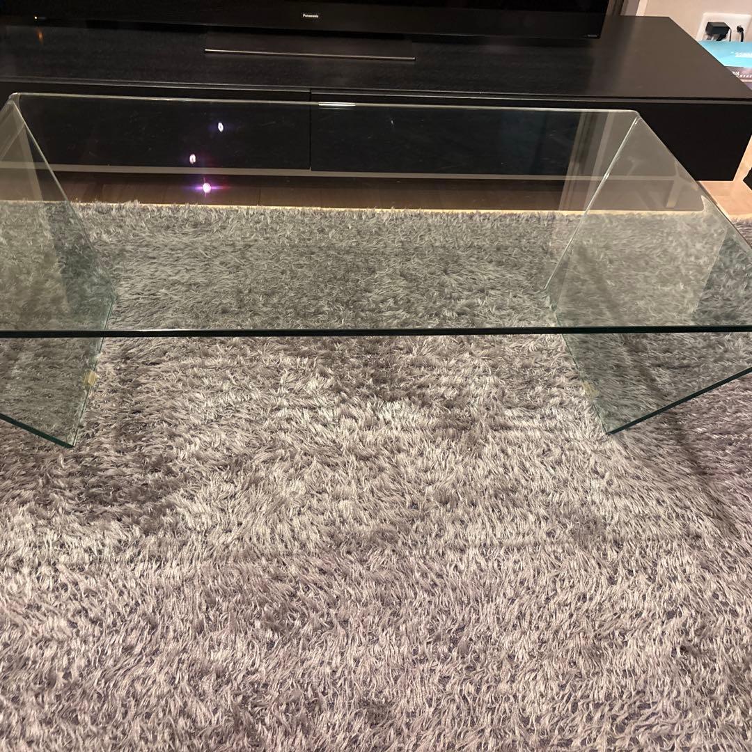 限定値下12/6まで　ボーコンセプト　ガラステーブル　コーヒーテーブル