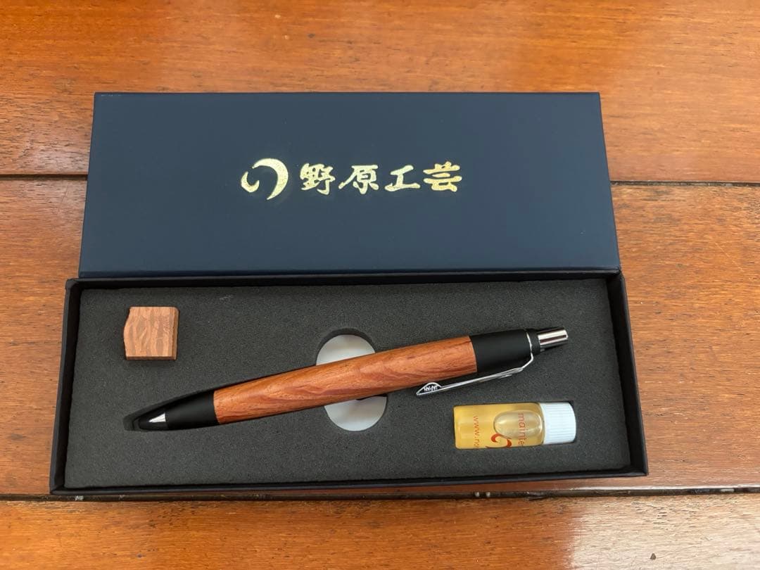 ［新品］野原工芸　シーオークのスタンダードボールペン