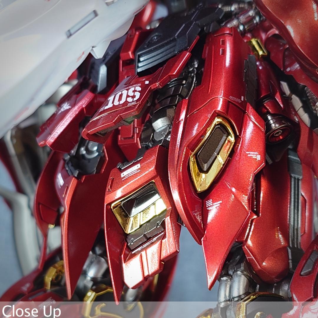MG シナンジュ \"匠studioカスタム\" 1/100 キャンディ塗装完成品