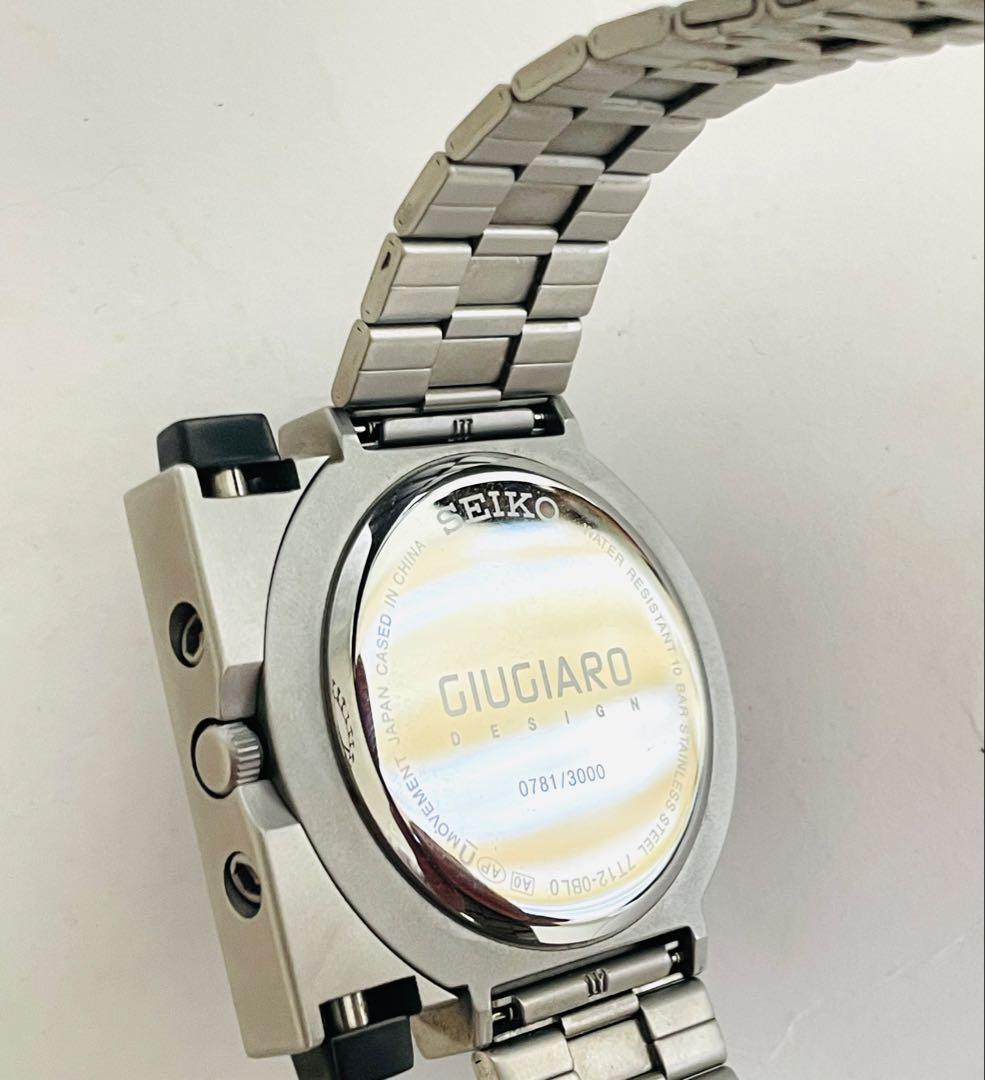 SEIKO セイコー✕ジウジアーロデザインSCED035　シルバー