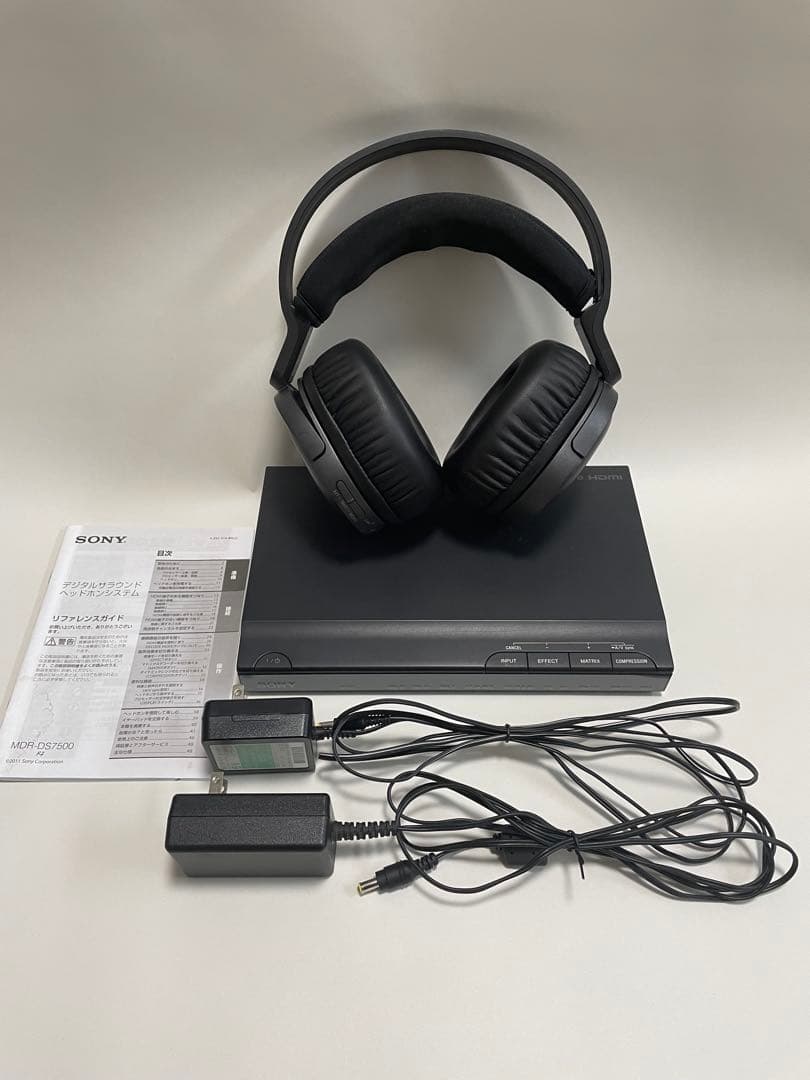 SONY MDR-DS7500 デジタルサラウンドヘッドホンシステム7.1ch