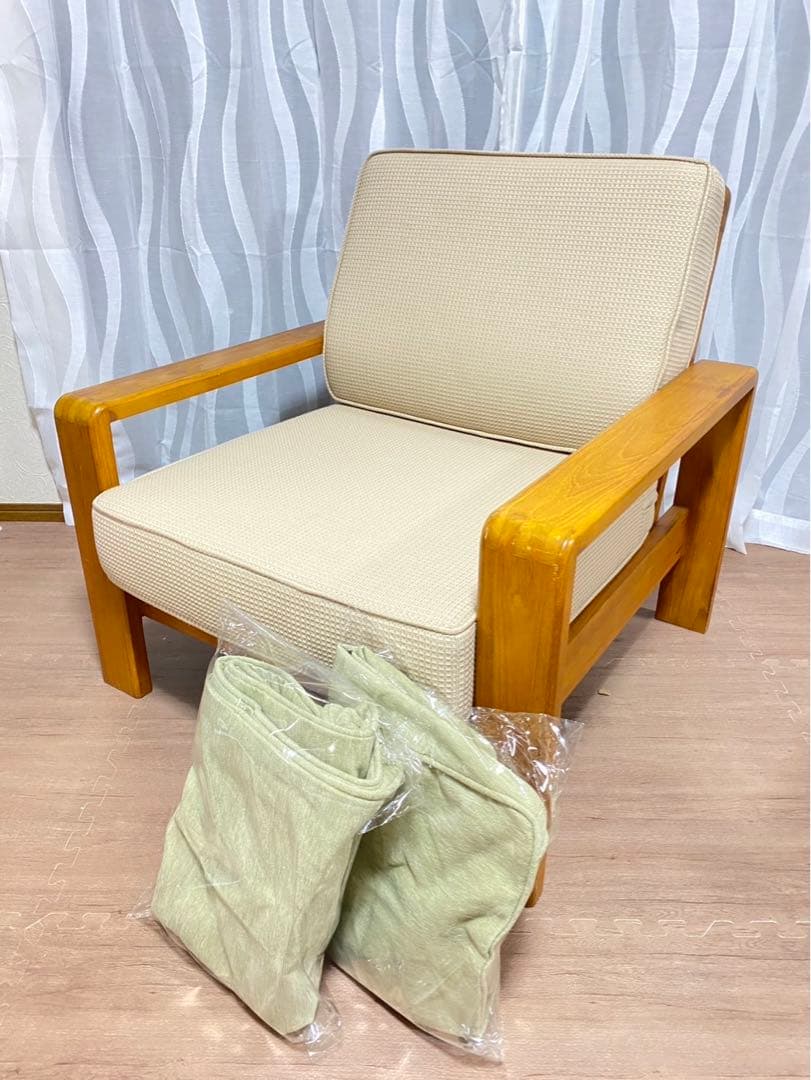 超激カワ！！ スキャンティーク ゆったり座れるソファー SCANTEAK