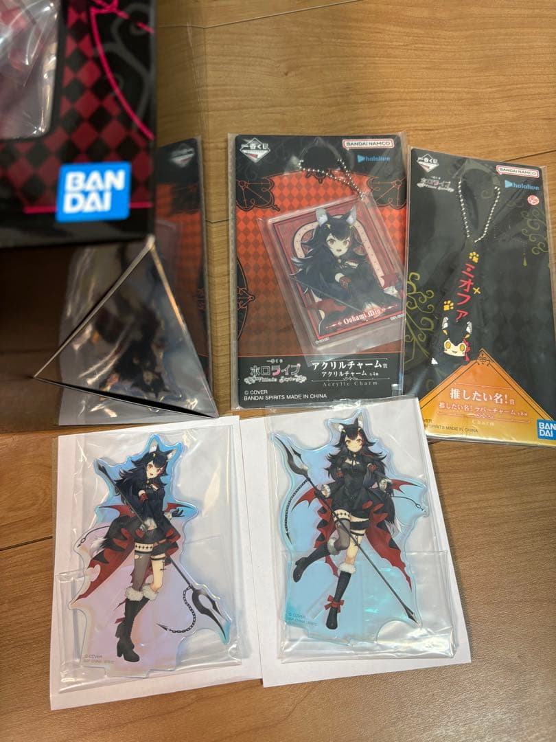 一番くじ　ホロライブ　大神ミオ　フィギュア　ちょこのっこ　他