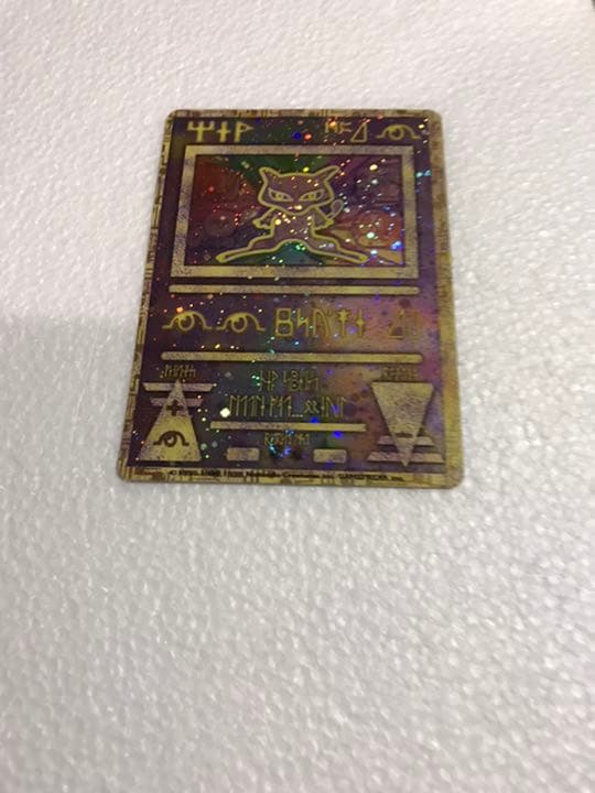 未使用美品！ポケモンカード 古代ミュウ 修正版 後期 レアカード