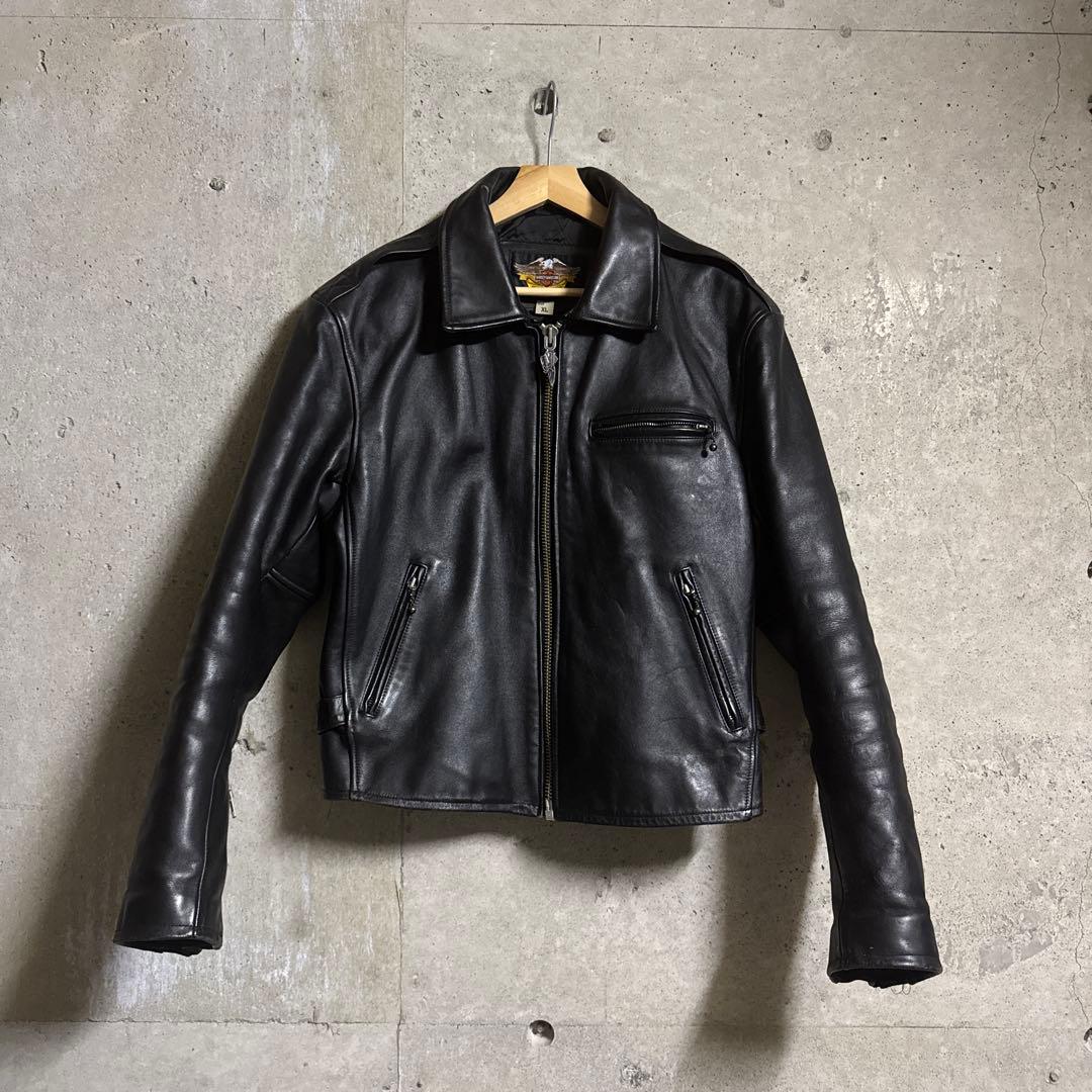 k*S様 Harley-Davidson シングルライダースジャケット希少XL