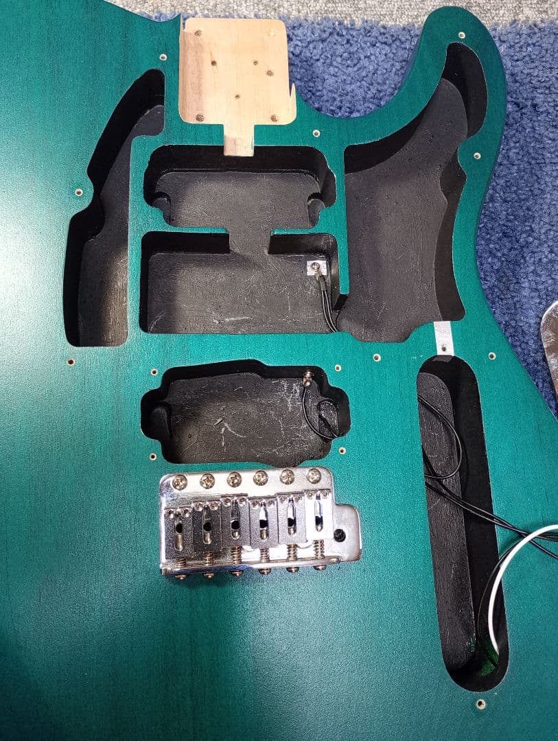 h*5様 テレキャスター 2ハム ピックガード2枚 フルラッカー塗装セミハードケ