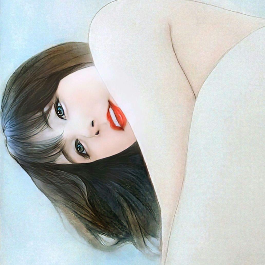 裸婦画 577『 特大サイズA3❤️やまさん』