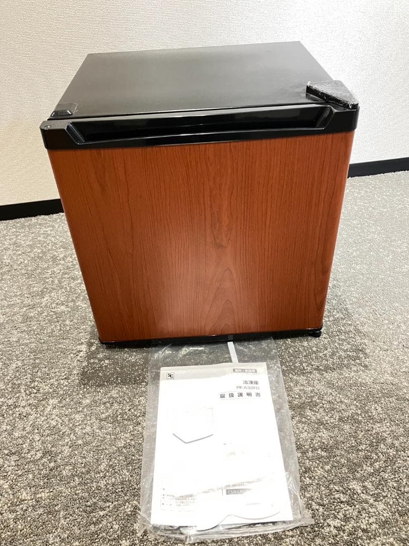 アイリスプラザ 冷凍庫 PF-A32FD-M 木目調 1ドア 2020年製