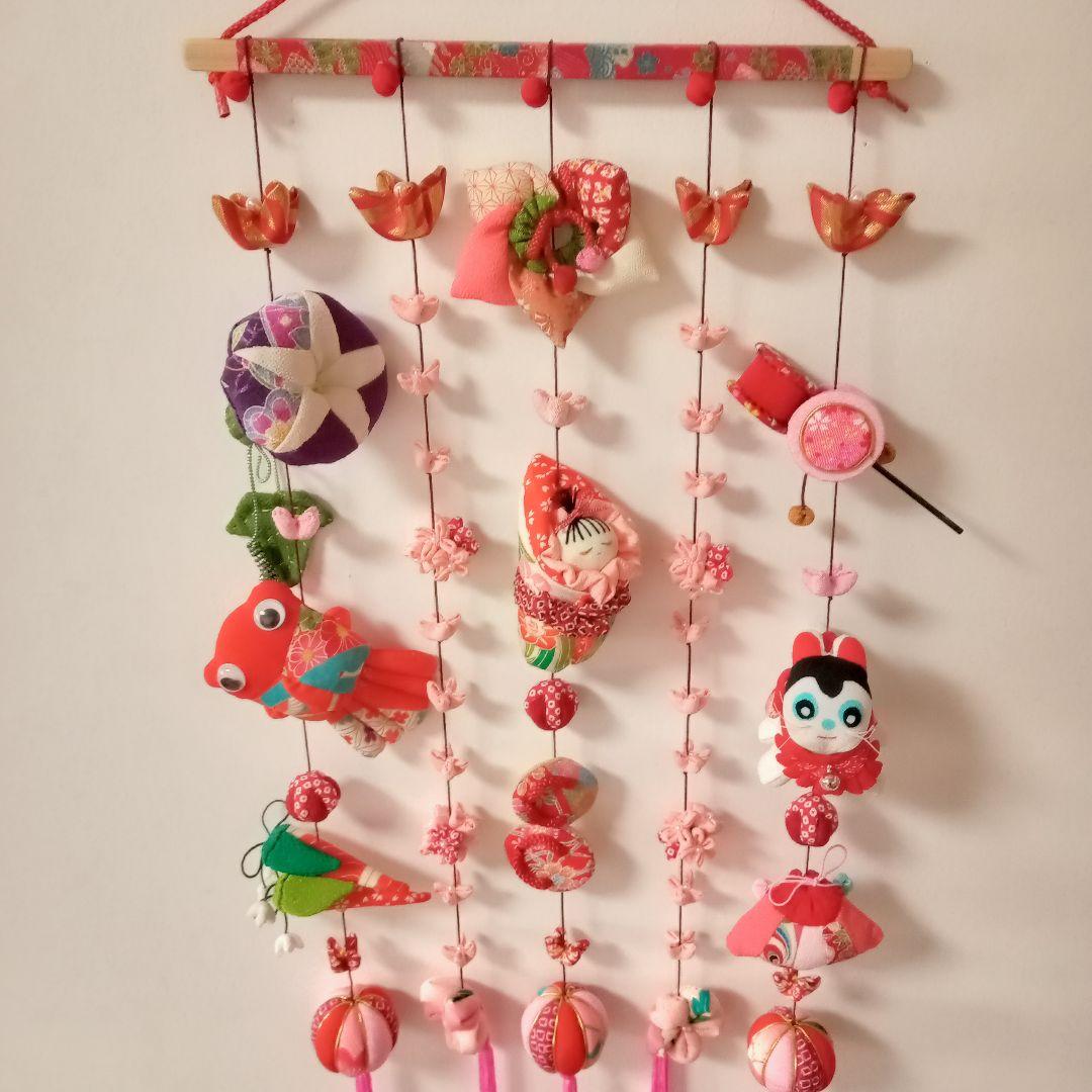 吊るし雛 壁掛け 吊るし飾り つるし雛