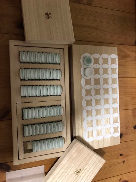 磁器のボードゲーム