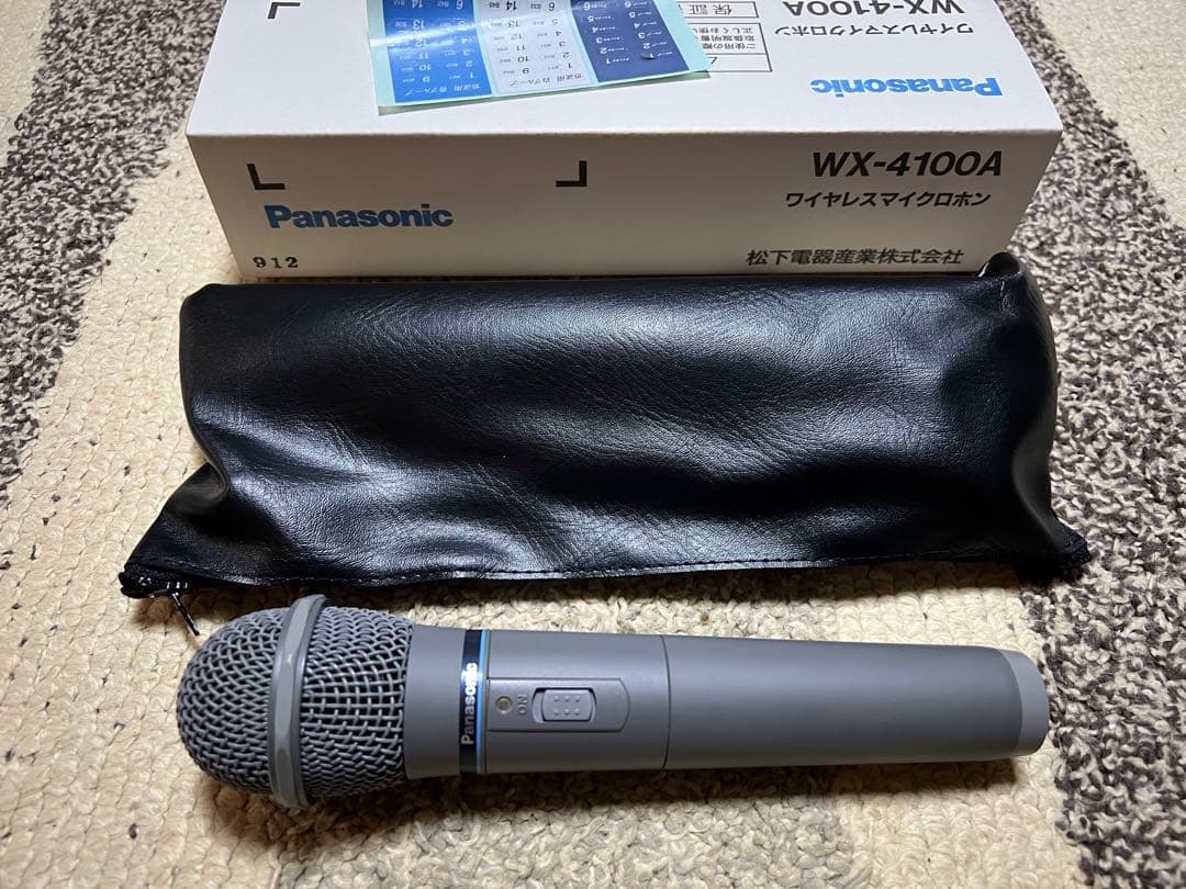 《激レア》パナソニック 800MHz帯 ワイヤレスマイクロホン WX-4100A