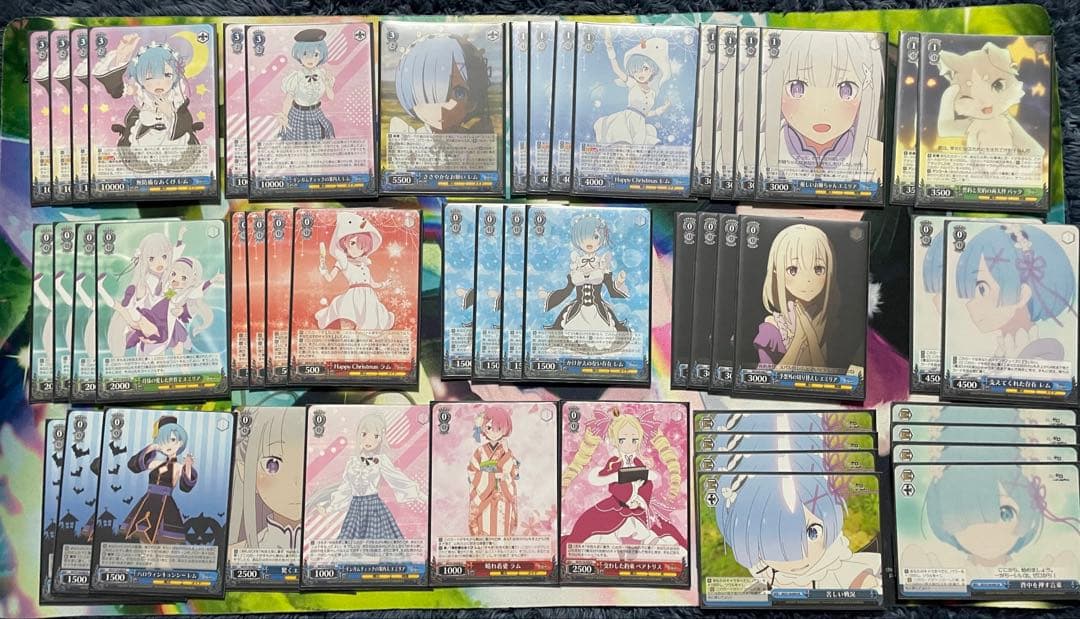 ヴァイスシュヴァルツ リゼロ 8門 デッキ