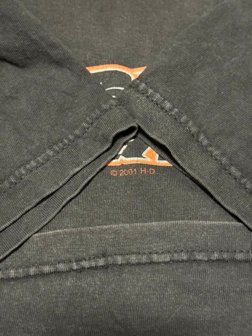 k.s希少フレイムファイヤーハーレーharleytシャツXLヴィンテージ